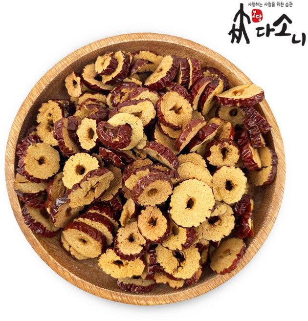 보담다소니 수입산 대추칩 건대추칩 슬라이스 1kg, 500g, 2개