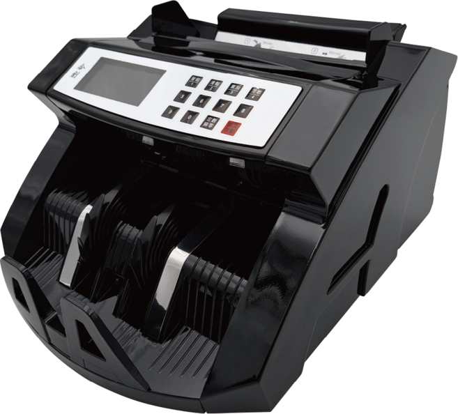 合創 Co-create 點鈔機, 1個, Mo-8688 皇家黑色｜外顯+防塵套