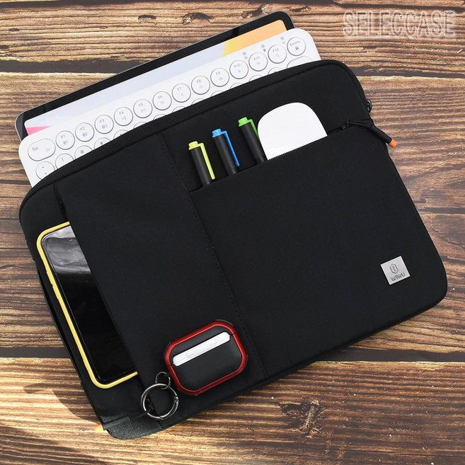 갤럭시탭S11울트라 S11 S10FE 플러스 S10울트라 파우치, 블랙(M사이즈)