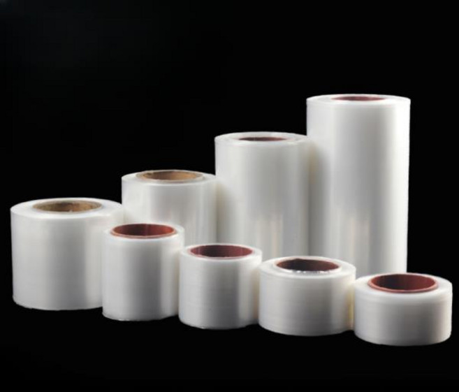 PE 긴 스트레이트 스루 백 투명 고압 플라스틱 실린더 필름 낚싯대 방진 포장, 07 width 8cm, 01 2-layer 0.1mm