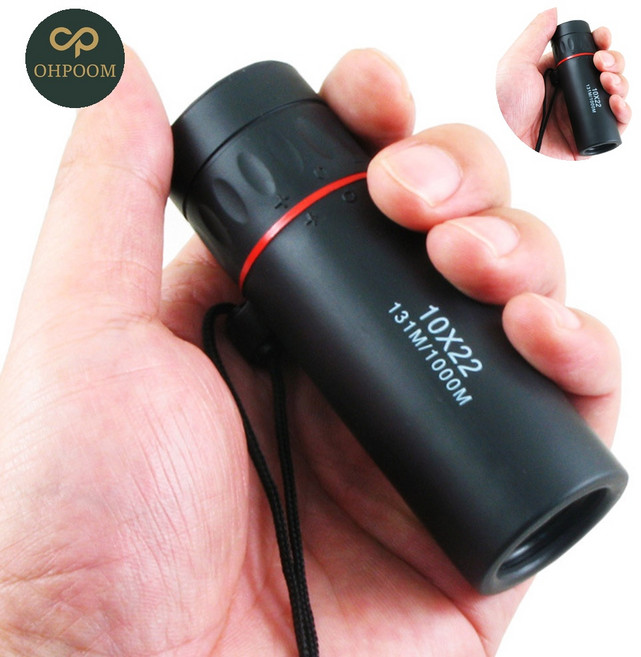 [픽앤] 거리측정기 골프잡화 골프망원경 10x22 고성능 망원경