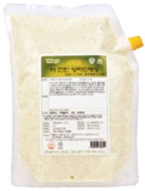 바이오푸드몰_사자표 더진한 양파드레싱, 1개, 2kg