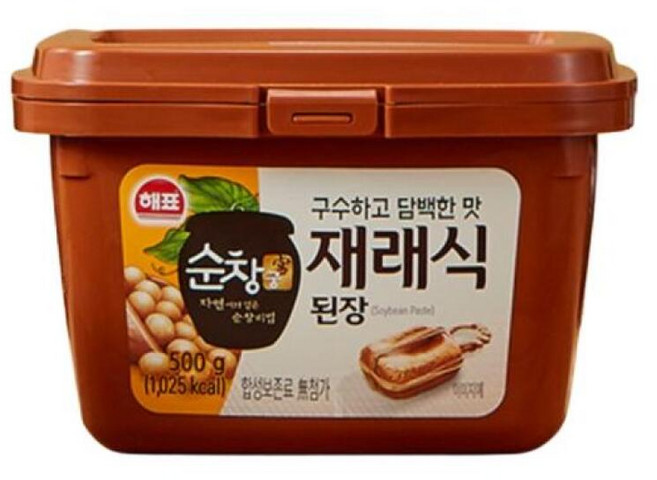 해표 순창궁 재래식 된장 500g 6개, 1개