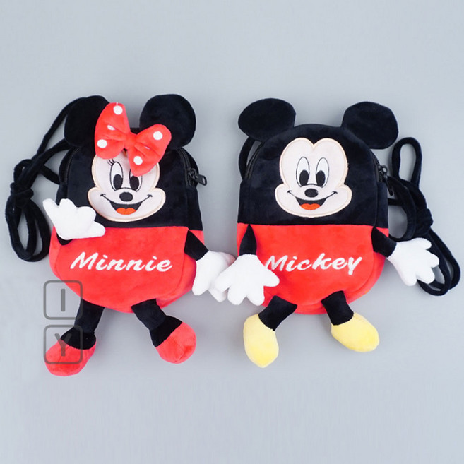 디즈니 투지퍼 폰파우치 크로스백 가방