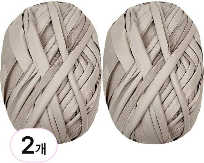 벨라실 200g 인조가죽실 가방실 망스티치실 코바늘실 뜨개실, 2개, 15 애쉬그레이(무광)