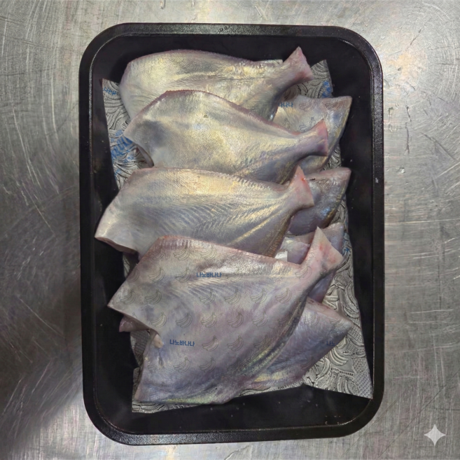 [통영직송] 횟감용 손질 병어500g 병어회, 2개, 500g