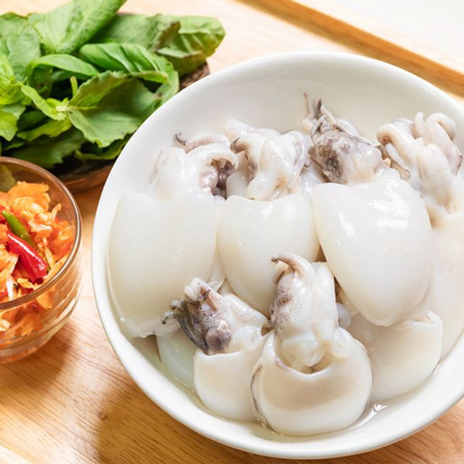 통영직배송 손질 미니갑오징어, 1개, 500g