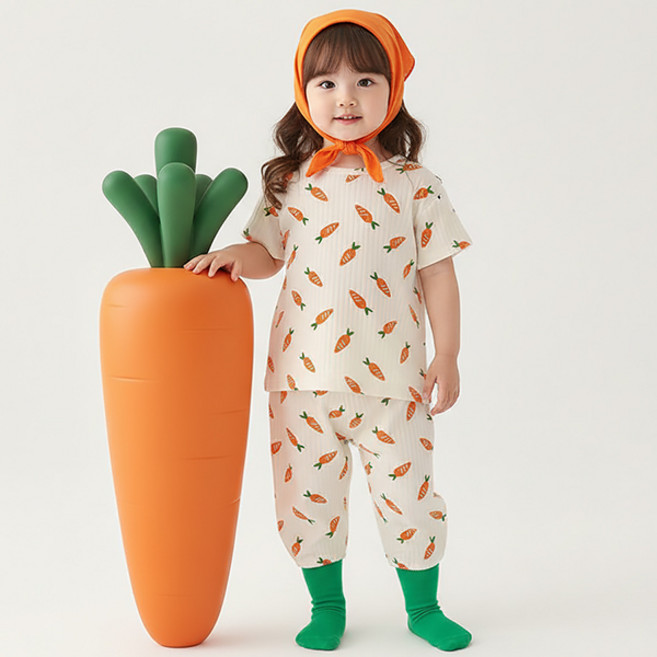 몽실이 조거골지 7부 실내복