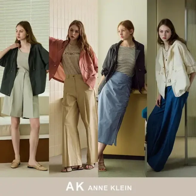 AK 25SS 블루밍 트렌치 점퍼 1종
