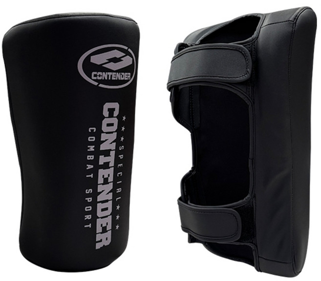 컨텐더 CP-759 카프킥 패드 Calf-kick Pad 킥복싱 미트1개, 1개, 블랙