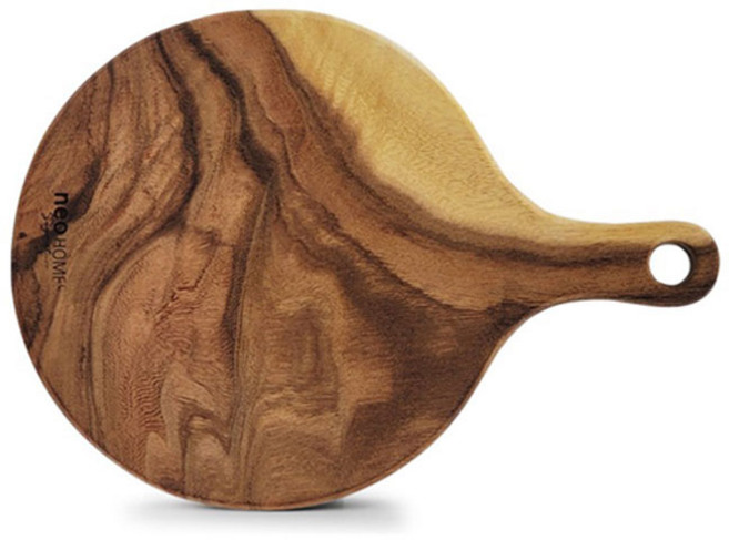 딱다구리 월넛 통원목 나무도마, 1개