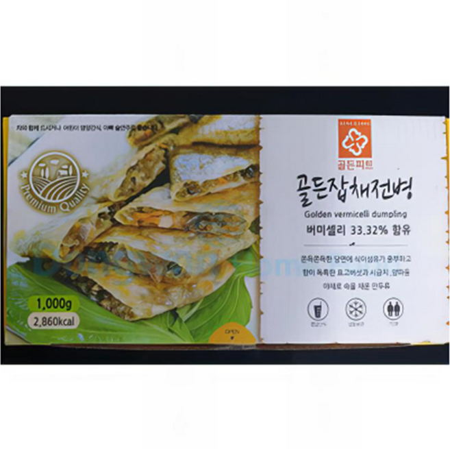 골든피트 골든잡채전병, 2개, 1kg