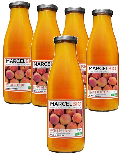 프랑스 마르셀 비오 Marcel Bio peach nectar 복숭아 넥타 주스