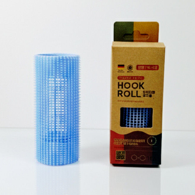 후크롤 독일 헤어롤 MADE IN GERMANY 120X55mm, 블루