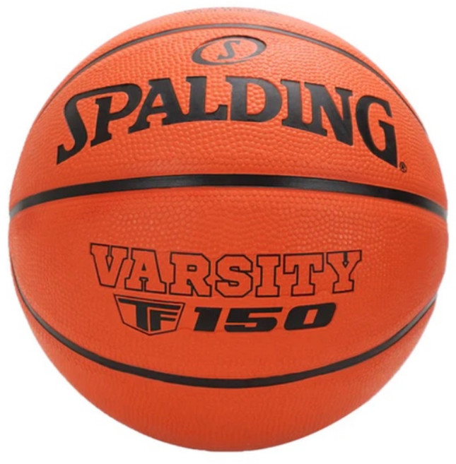 SPALDING 斯伯丁 橡膠籃球 TF-150 台灣公司貨, 1個