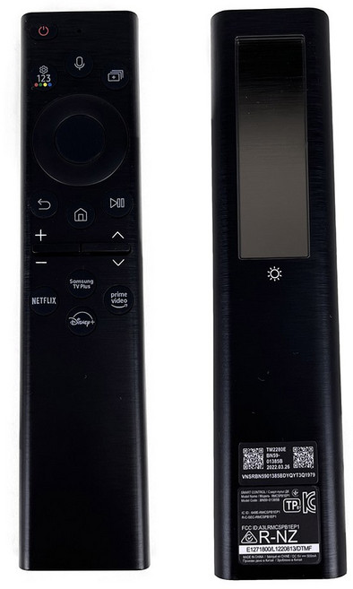 BN59 0 385B 충전식 태양광 음성 QLED TV 리모컨 삼성 호환 QN55QN90BD UE55AU8070 QA55QN85BA QA55Q60BA 202, 1개