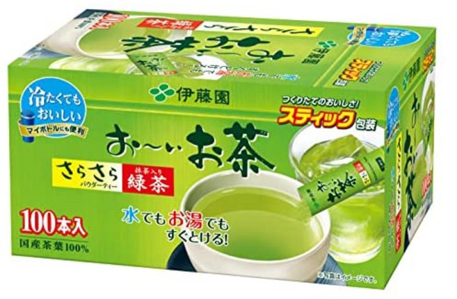 이토엔 오이오차 녹차 스틱 100개입 Itoen, 1g, 1개입, 1개