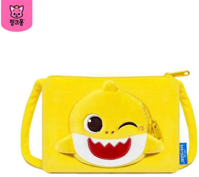핑크퐁 미니크로스-아기상어 파우치 B135 (R0351)