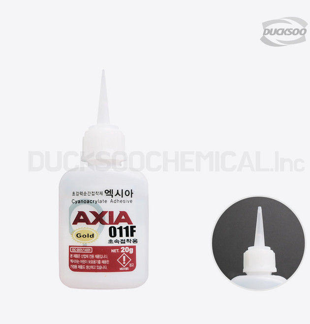 엑시아 011F 20g 일반 다목적 순간접착제 AXIA, 1개