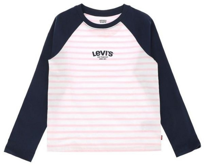 [백화점 정품] 리바이스 키즈 LVC 라글란스몰로고긴팔티V261TS329P