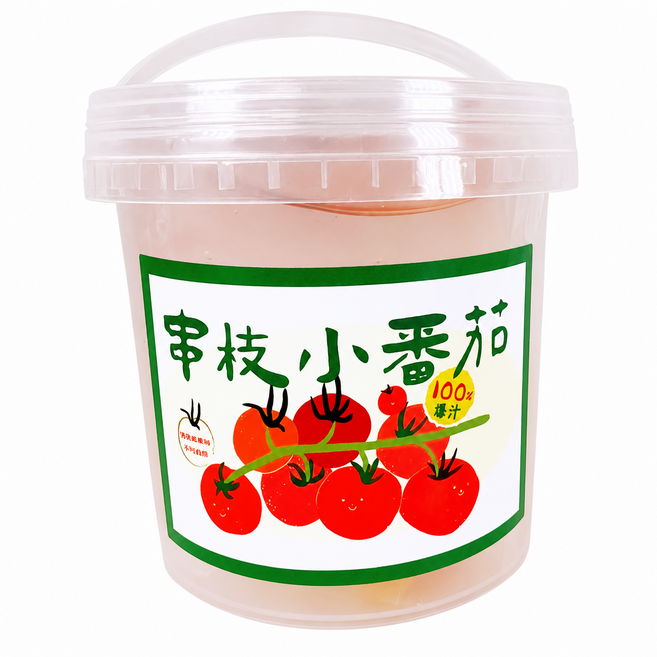 인스타 토마토 해물파전 점보 슬라임 500g 액체괴물, 1개, 투명색