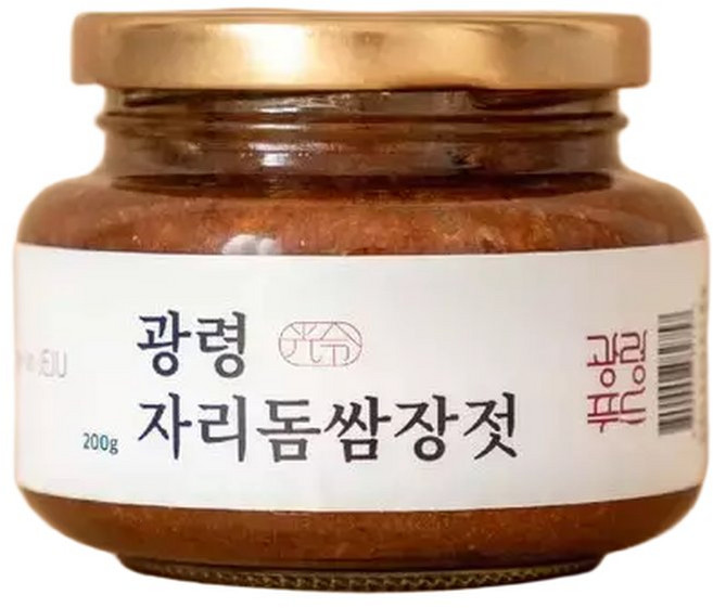 광령푸드 제주 자리돔쌈장젓 400g, 1개