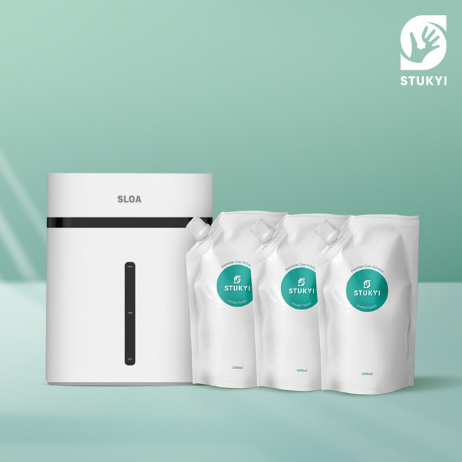 스로아 실내 휘산기 3L 반려동물 탈취기 고양이 강아지 냄새제거 33평 스투키펫, 휘산기+1리터리필3개(피톤치드향)