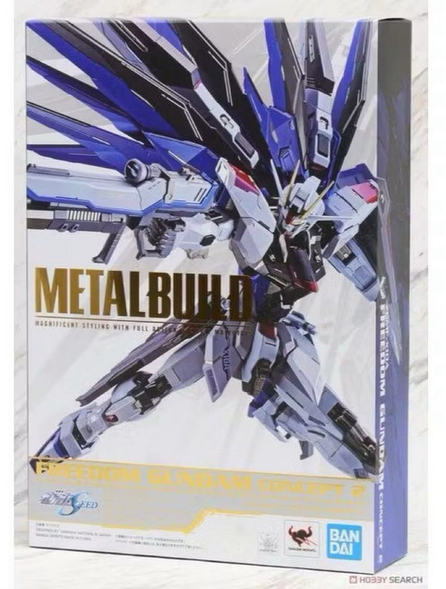 BANDAI METAL BUILD 自由鋼彈 CONCEPT 2 模型, 1個