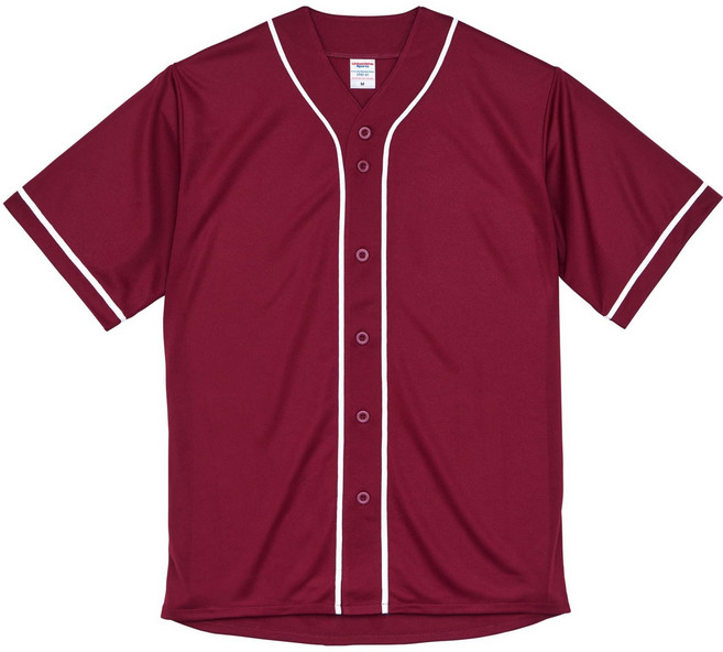 UnitedAthle日本抗UV機能吸濕排汗棒球衫4.1oz【UA5982】