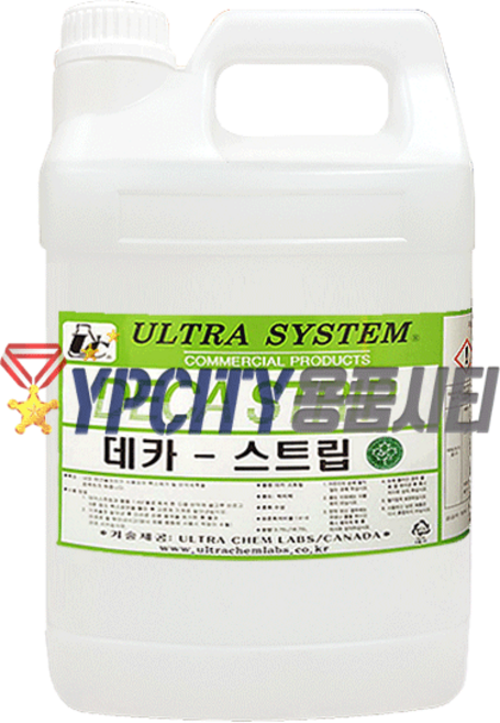 데카스트립 3.75L 바닥 박리제 피막 왁스 찌든때 제거제 청소 세제 울트라켐, 1개