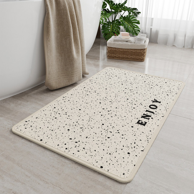 사리마 욕실 발매트 현관 발매트 미끄럼방지매트 초강력 흡수+미끄럼방지 욕실 카펫, ENJOY