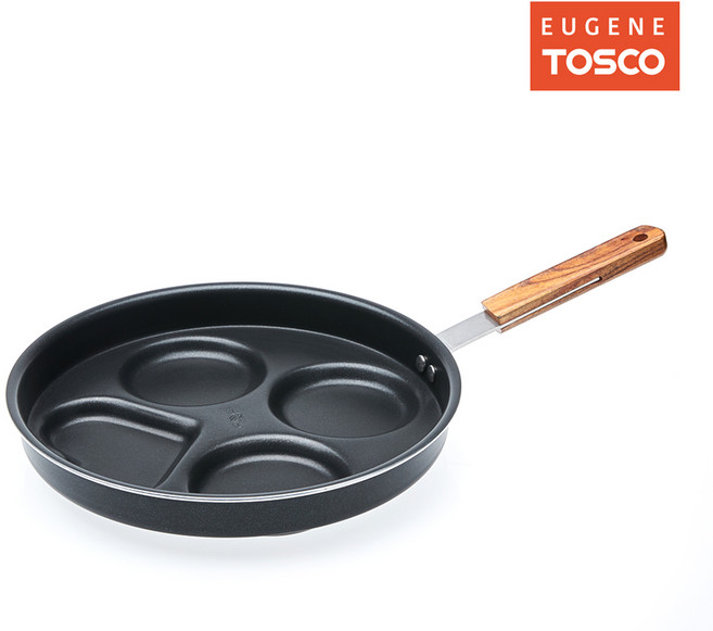 피아베 이태리 4구 에그팬, 26cm, 1개