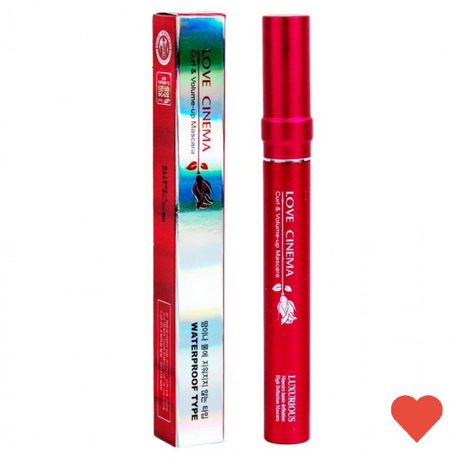색조메이크업 컬 앤 볼륨업 마스카라 7ml 레드 용기, 1개, 상품 상세페이지 참조 (4175)