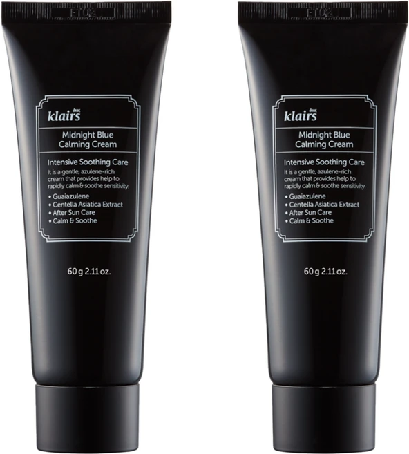 클레어스 미드나잇 블루 카밍 크림, 60g, 2개 - 쿠팡