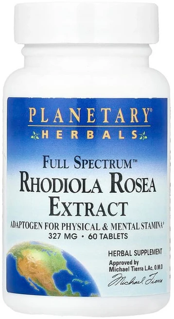 Planetary Herbals Full Spectrum™ 홍경천 추출물 60정(1정당 327mg) PTF-10444, 1개, 60정 - 쿠팡