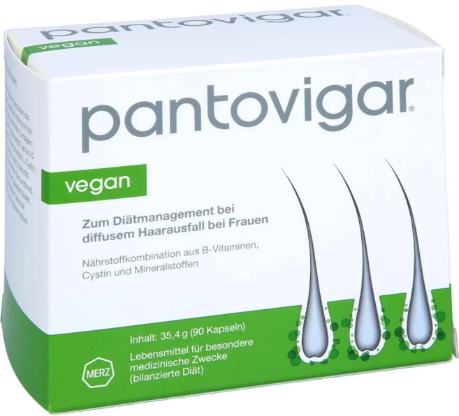 독일 판토비가 캡슐 90정 비타민B 시스틴 100% 천연 유기농 비건, 1개 - 쿠팡