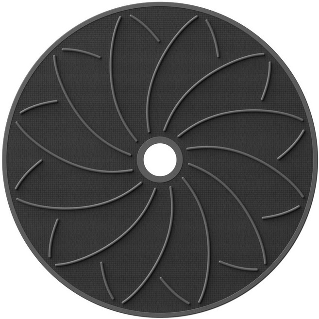 아야 열방출 인덕션 보호매트 3D실리콘 유리섬유 특허등록, AYA-K07 (28cm 구멍O), 1개