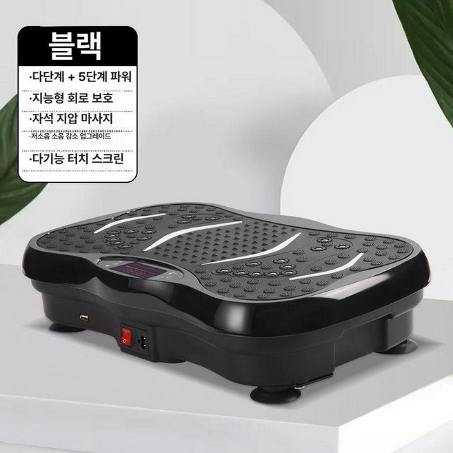 가정용 다이어트 유산소 전신 실내운동 바디슬리머, 블랙 러시안 유럽형(한국 사용 가능), 기본 모델명/품번