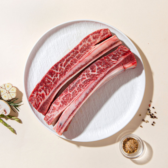 캠핑 바베큐 꽃갈비 LA 초이스 우대갈비, 1개