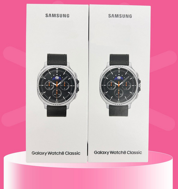 갤럭시 삼성전자 워치8클래식 SM-L505 46mm 가개통 미개봉 새제품, 와이파이, 블랙