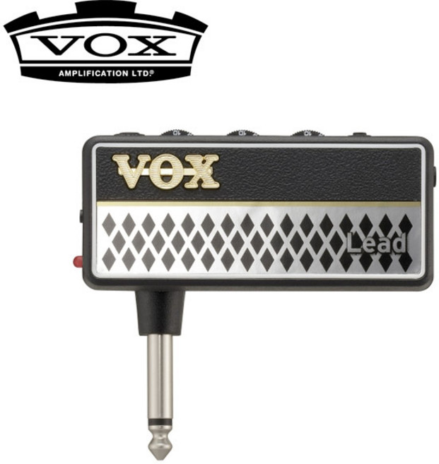 Vox amPlug2 Lead AP2-LD 헤드폰 기타 앰프, 1개