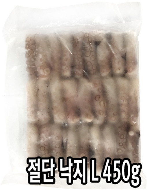 [킹앤킴스] 낙지 절단낙지 L 450g 참절단낙지 냉동낙지 선일수산, 1개