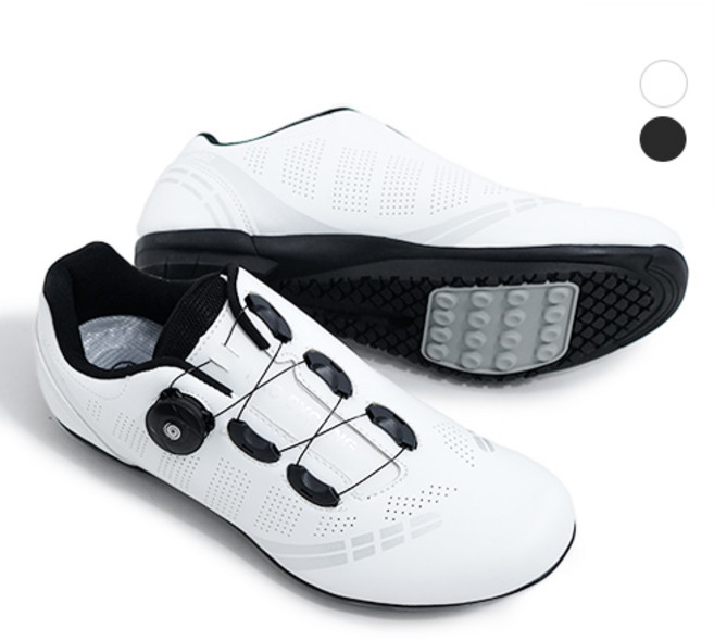SUB22 경량 평페달 자전거신발 사이클 슈즈 고급형, 270, 화이트