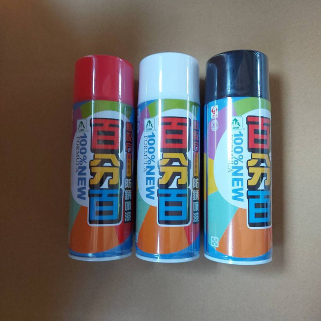 防鏽金屬噴漆 DIY快乾防水烤漆, 1個, 百分百噴罐（黑色）1罐, 400ml