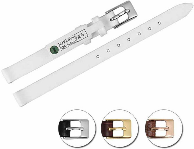 조이덴 여성 시계줄 6mm 8mm 10mm 가죽밴드