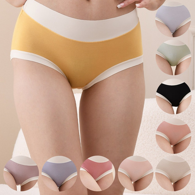 케렌시아앳홈 여성팬티 10종 면Y존 고탄력 여자속옷 50수 언더웨어 세트