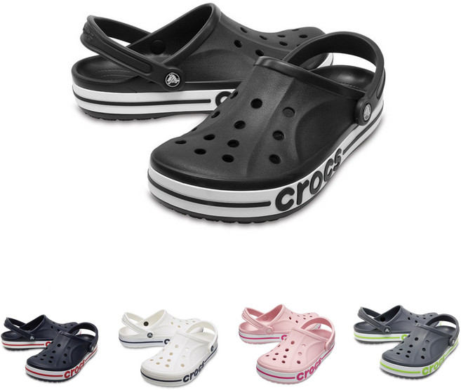크록스 남녀공용 바야밴드 크록밴드 클래식 클로그 스포츠 샌들 슬리퍼