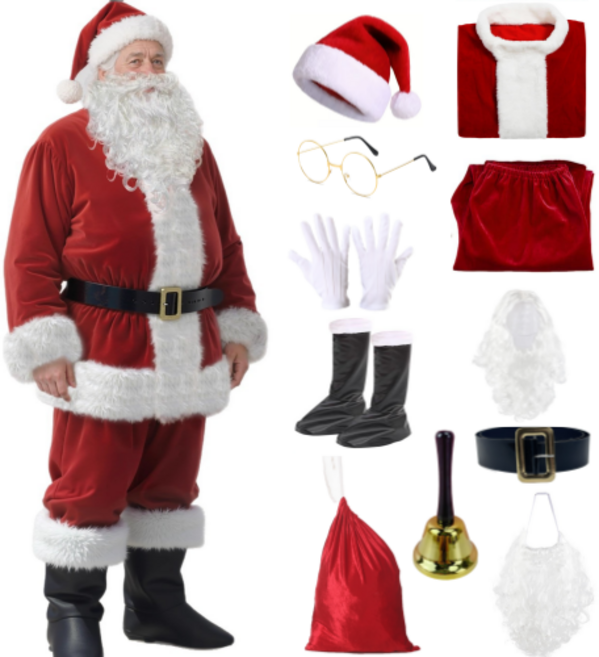 핫스윗 고급 산타 코스튬 11종 풀세트
