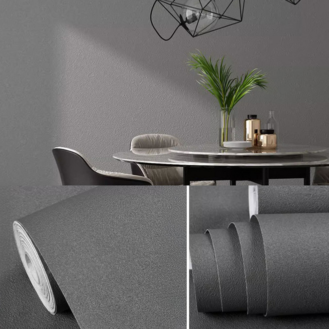 셀프 인테리어 붙이는 접착식 포인트 가구 방수 벽지 시트지 + 헤라 U-SSAC110, 규조+다크그레이