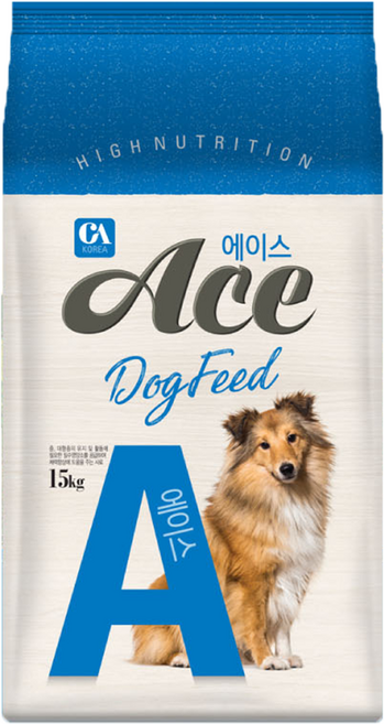 사료창고 생후12개월 이후 에이스 개사료, 15kg, 1개, 곡물